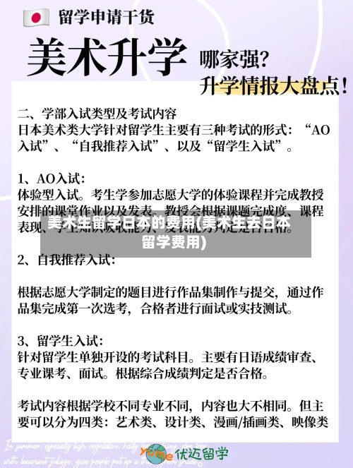 美术生留学日本的费用(美术生去日本留学费用)