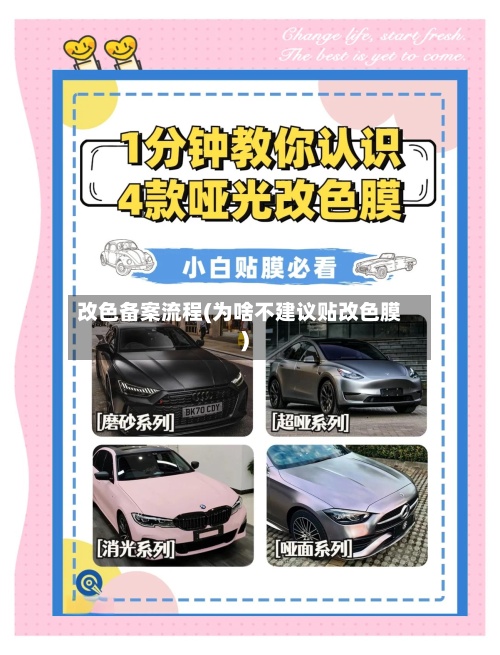 改色备案流程(为啥不建议贴改色膜)-第2张图片