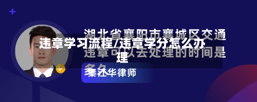 违章学习流程/违章学分怎么办理-第2张图片