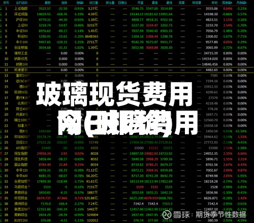 玻璃现货费用
网(玻璃费用
今日报价)