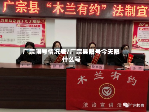 广宗限号情况表/广宗县限号今天限什么号-第2张图片