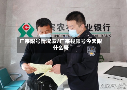 广宗限号情况表/广宗县限号今天限什么号-第3张图片
