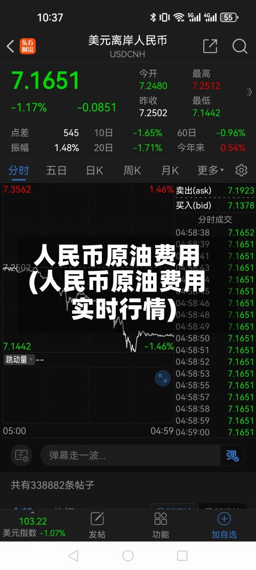 人民币原油费用
(人民币原油费用
实时行情)-第2张图片