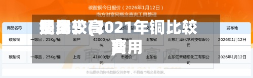 铜比较高
费用
是多少(2021年铜比较高
费用
)-第3张图片