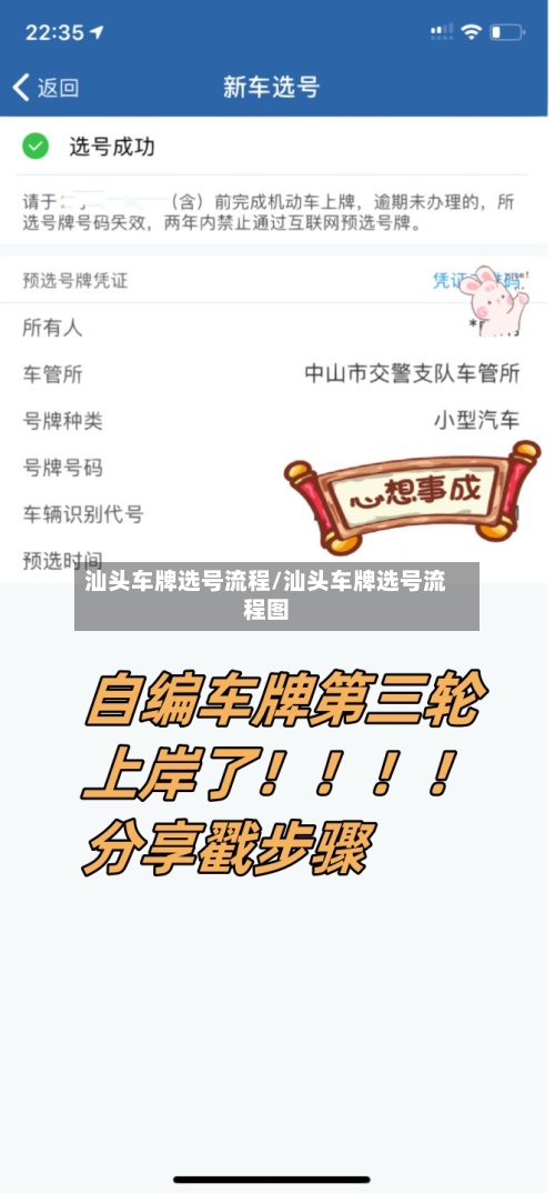 汕头车牌选号流程/汕头车牌选号流程图