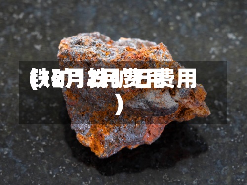 铁矿12月费用
(12月铁矿石费用
)-第3张图片