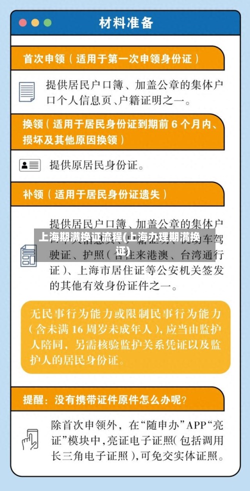 上海期满换证流程(上海办理期满换证)