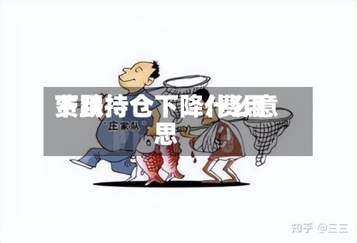 费用
下跌持仓下降/费用
下跌持仓下降什么意思-第2张图片