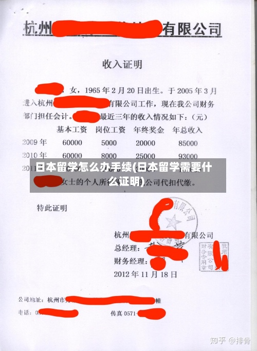 日本留学怎么办手续(日本留学需要什么证明)-第2张图片