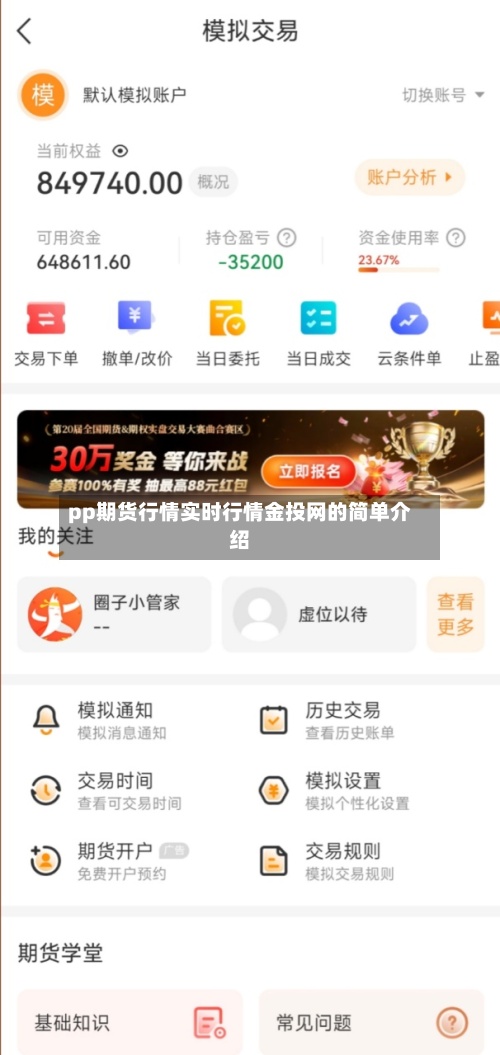 pp期货行情实时行情金投网的简单介绍