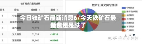 今日铁矿石最新消息6/今天铁矿石最新费用
是涨还是跌了-第2张图片
