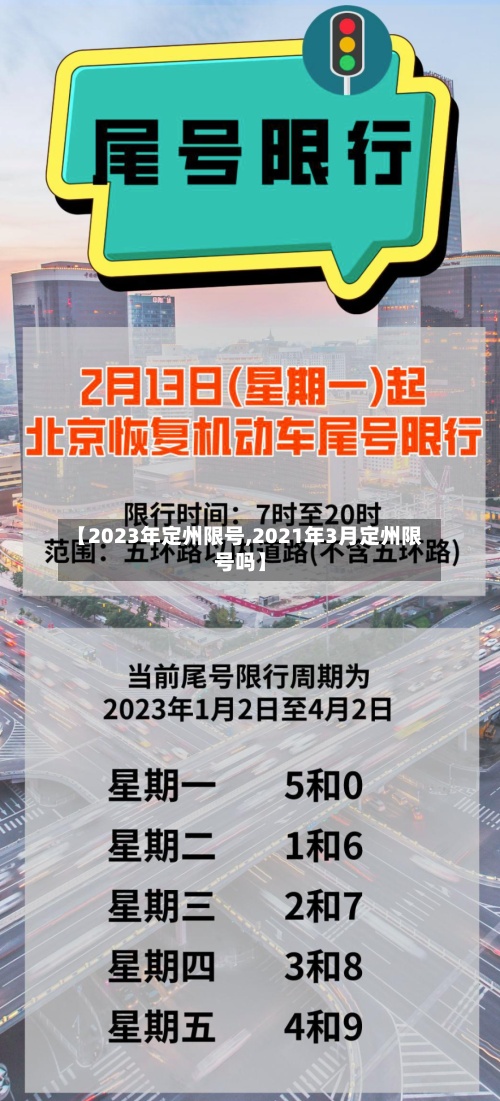 【2023年定州限号,2021年3月定州限号吗】-第2张图片