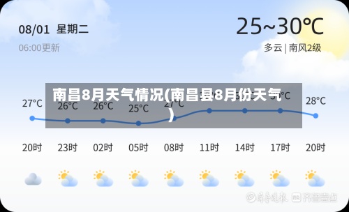 南昌8月天气情况(南昌县8月份天气)
