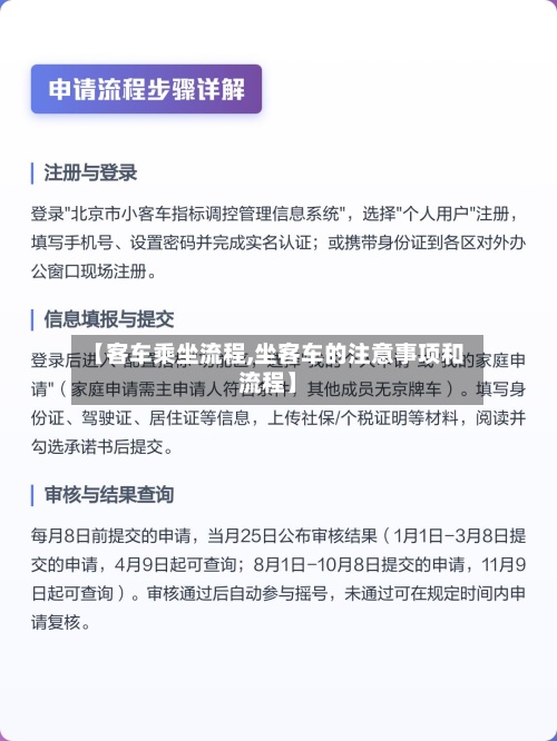 【客车乘坐流程,坐客车的注意事项和流程】