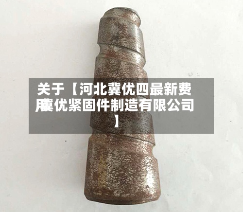 关于【河北冀优四最新费用,冀优紧固件制造有限公司】-第3张图片