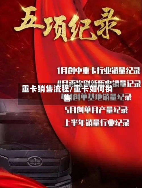 重卡销售流程/重卡如何销售-第2张图片