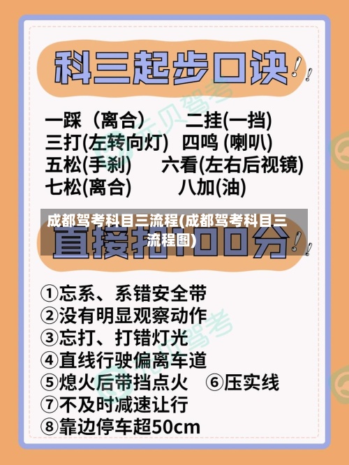 成都驾考科目三流程(成都驾考科目三流程图)-第2张图片