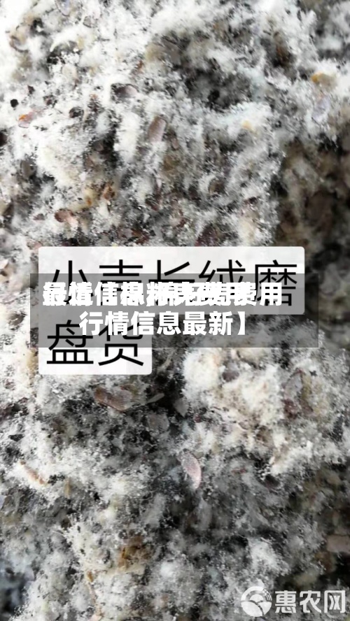最近【棉籽壳费用行情信息,棉籽壳费用行情信息最新】