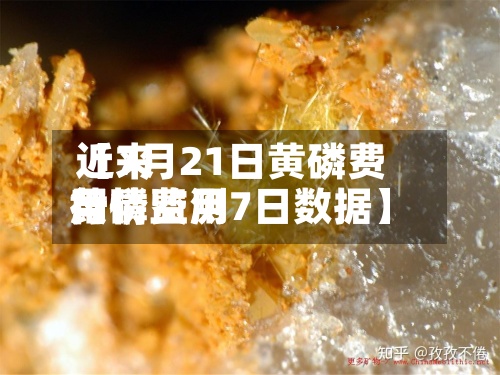 近来
【7月21日黄磷费用
黄磷费用
行情监测7日数据】-第2张图片