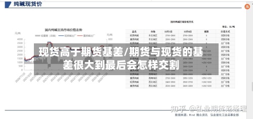 现货高于期货基差/期货与现货的基差很大到最后会怎样交割