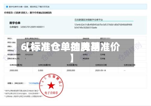【标准仓单的费用
6,标准仓单挂牌基准价】