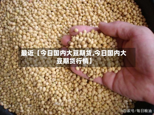 最近【今日国内大豆期货,今日国内大豆期货行情】