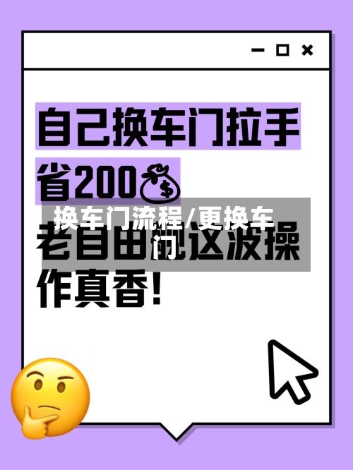 换车门流程/更换车门
