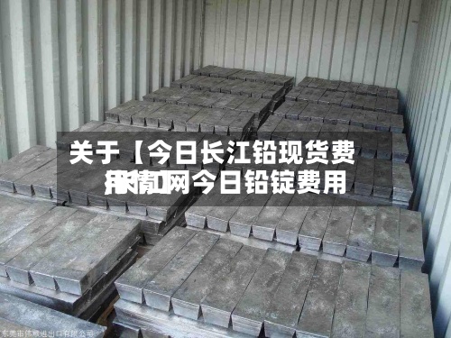 关于【今日长江铅现货费用
,长江网今日铅锭费用
行情】