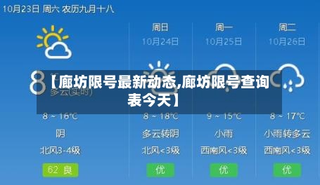 【廊坊限号最新动态,廊坊限号查询表今天】