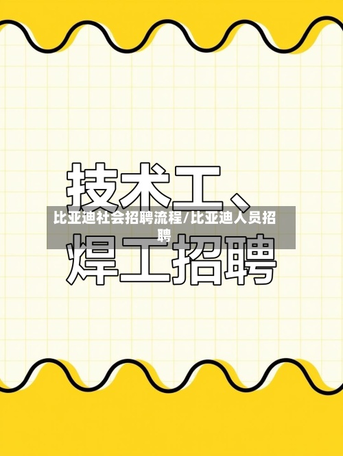 比亚迪社会招聘流程/比亚迪人员招聘