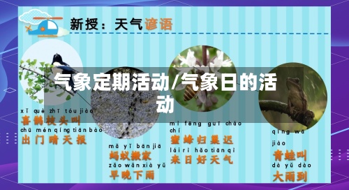气象定期活动/气象日的活动-第3张图片
