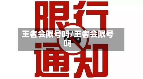 王者会限号吗/王者会限号吗-第2张图片
