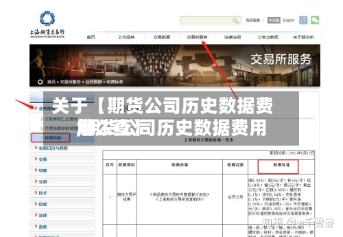 关于【期货公司历史数据费用
,期货公司历史数据费用
怎么查】-第2张图片