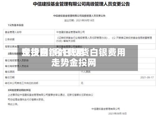 现货白银的费用
金投网/今日现货白银费用
走势金投网