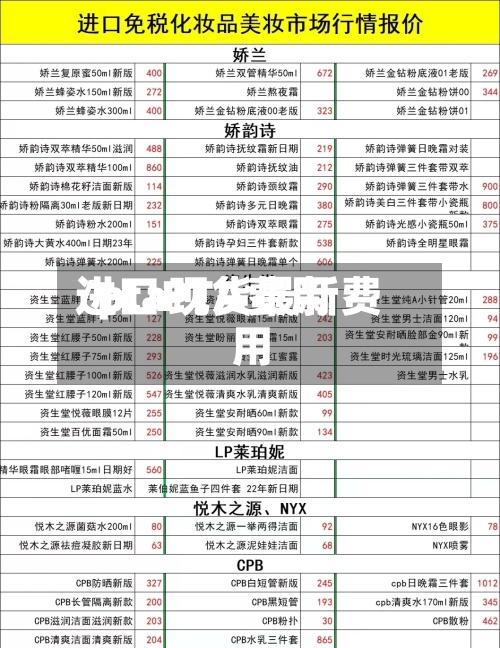 进口PTA费用
/pta现货最新费用