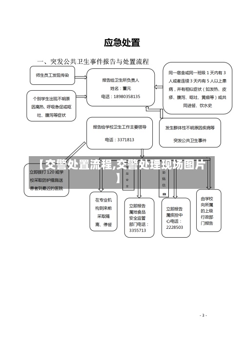 【交警处置流程,交警处理现场图片】