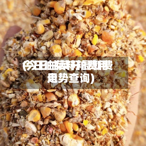 今日油菜籽粕费用
(今日油菜籽最新费用
走势查询)-第2张图片