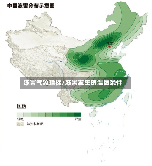 冻害气象指标/冻害发生的温度条件