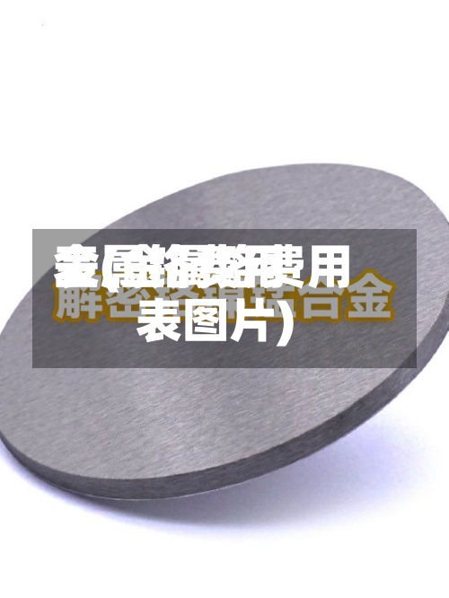 金属铬费用
表(金属铬费用
表图片)-第3张图片