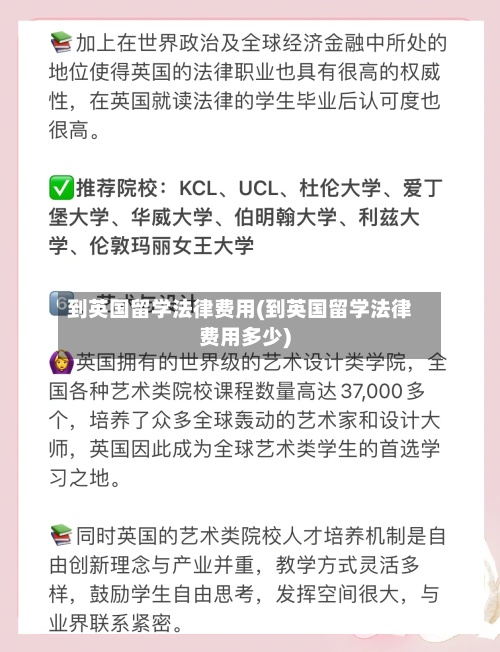 到英国留学法律费用(到英国留学法律费用多少)-第3张图片