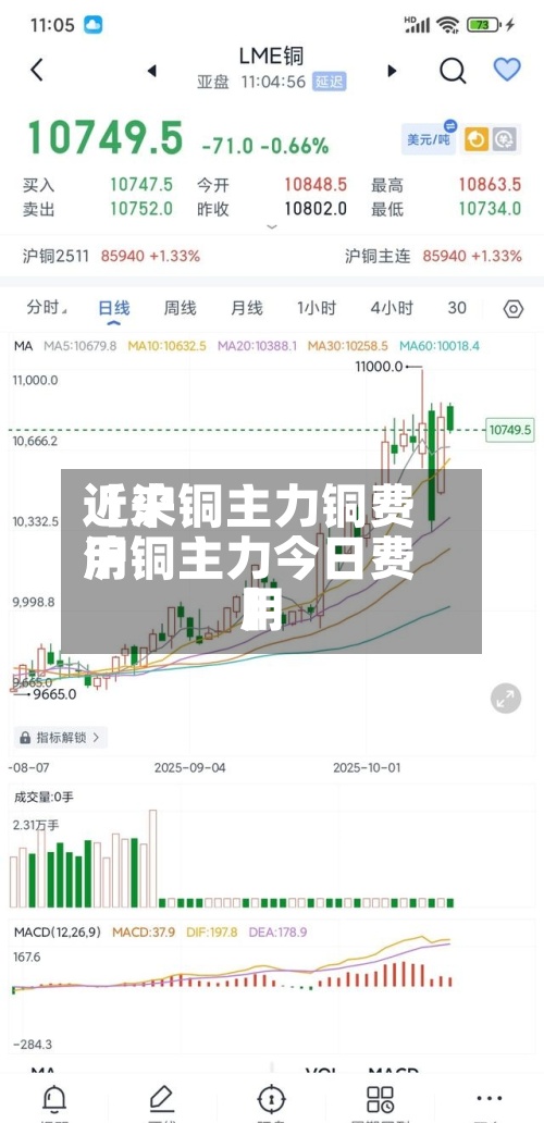 近来【沪铜主力铜费用沪铜主力今日费用】-第2张图片