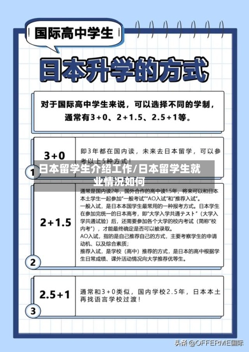 日本留学生介绍工作/日本留学生就业情况如何-第2张图片