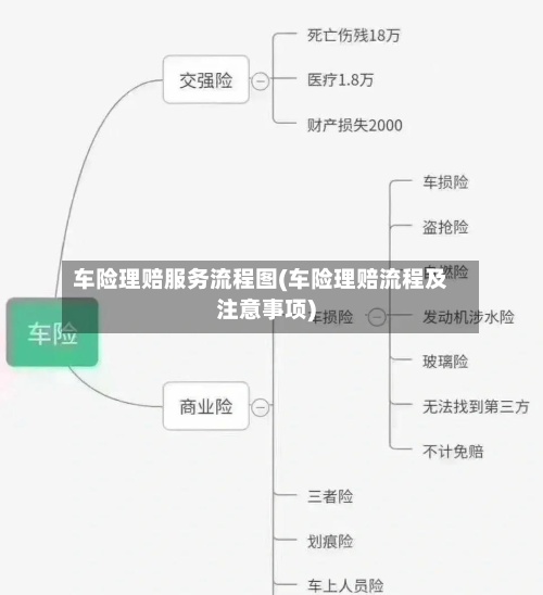 车险理赔服务流程图(车险理赔流程及注意事项)