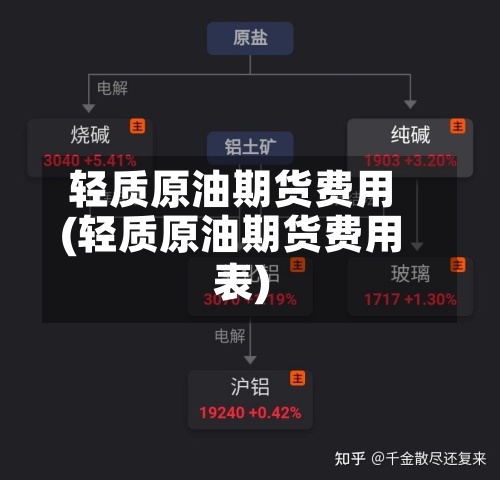 轻质原油期货费用(轻质原油期货费用表)