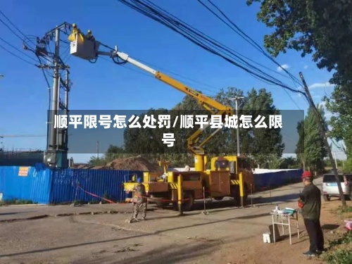 顺平限号怎么处罚/顺平县城怎么限号-第2张图片