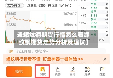近来
【螺纹钢期货行情怎么看螺纹钢期货走势分析及建议】