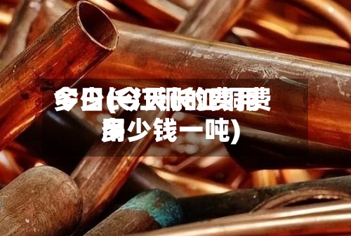 今日长江铜的费用
多少(今天长江铜费用
多少钱一吨)-第2张图片