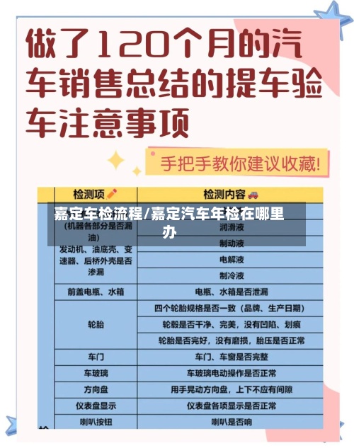 嘉定车检流程/嘉定汽车年检在哪里办-第2张图片