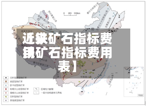 近来
【铁矿石指标费用
铁矿石指标费用
表】-第3张图片