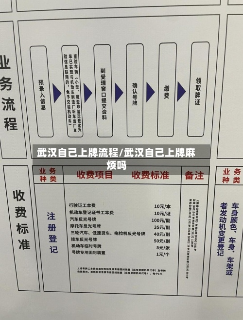 武汉自己上牌流程/武汉自己上牌麻烦吗